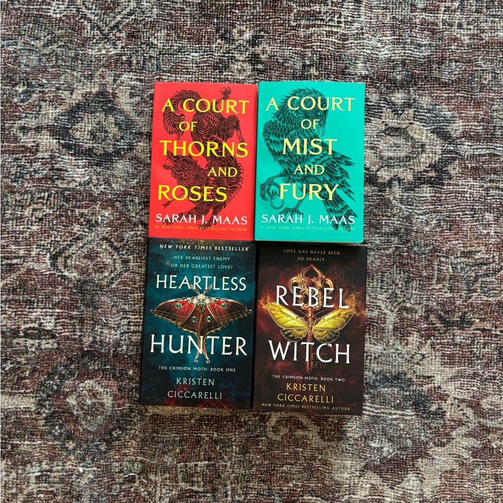 Fantasy Book Set by Sarah J. Maas and Kristen Ciccarelli